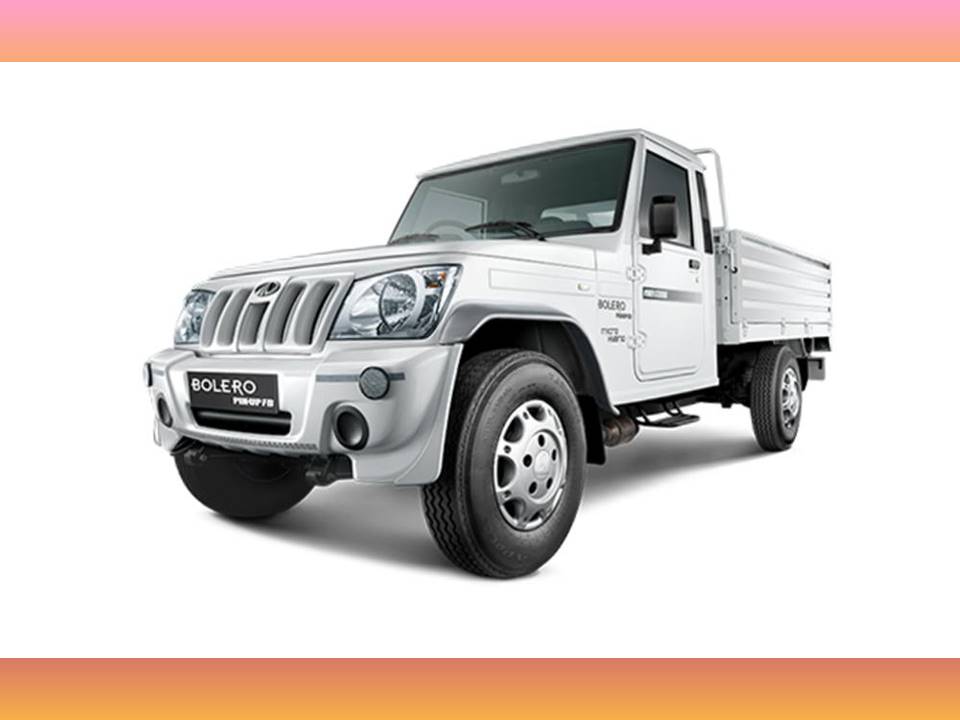 PIK-UP MAHINDRA FRONT LEFT